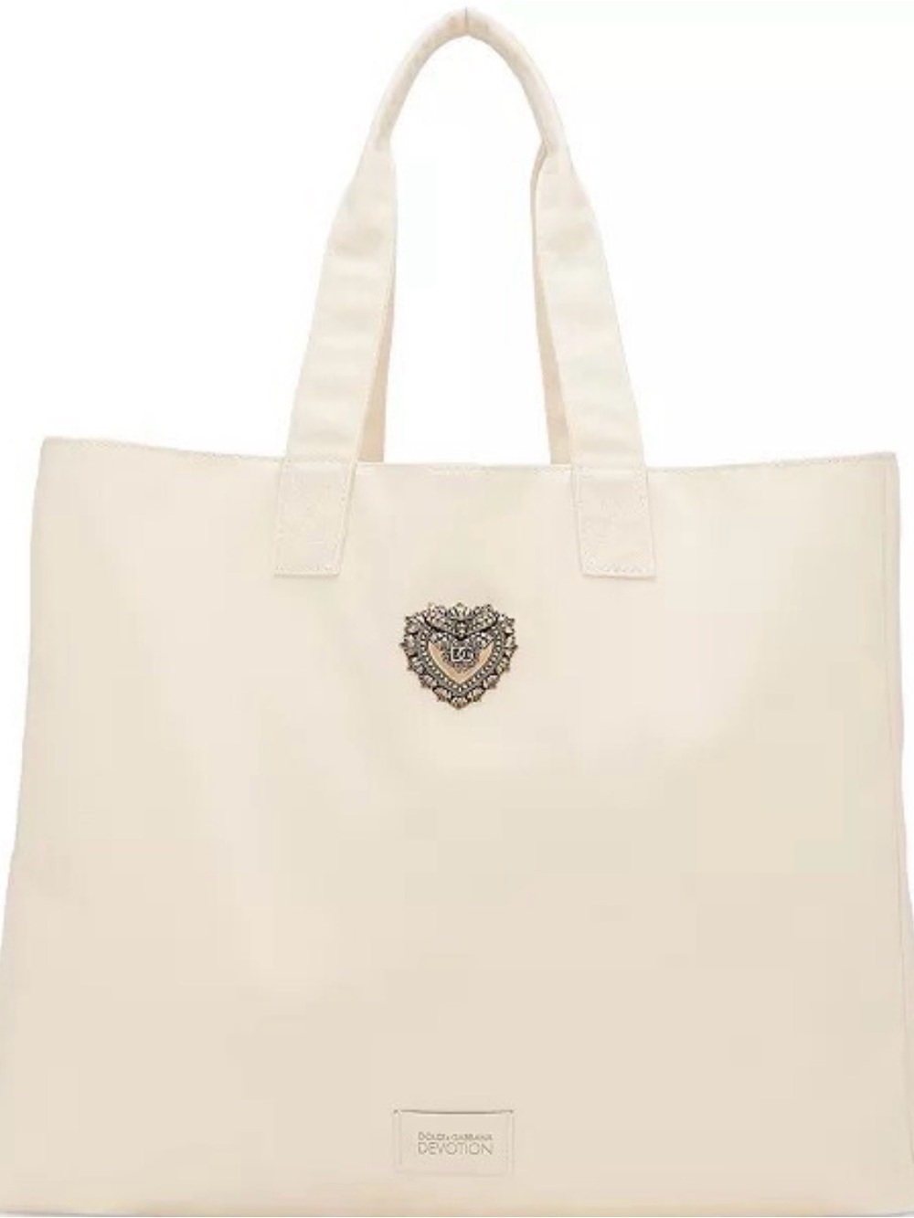 🍂Dolce & Gabbana Devotion Cream Tote Bag🍂